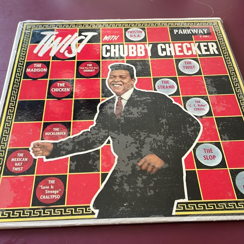 Chubby checkers twist vinyl record
